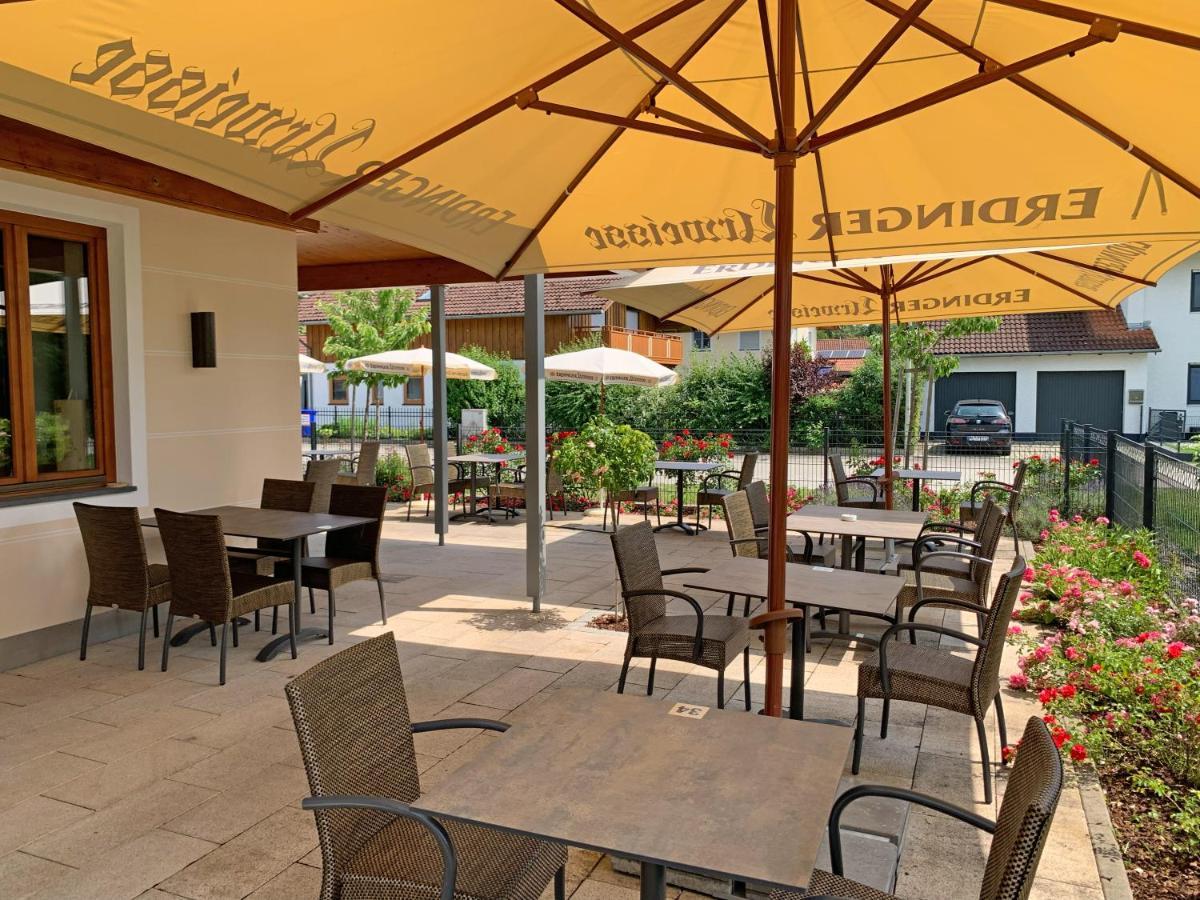 Hotel Heimfeld Restaurant Cafe Garching an Der Alz Экстерьер фото